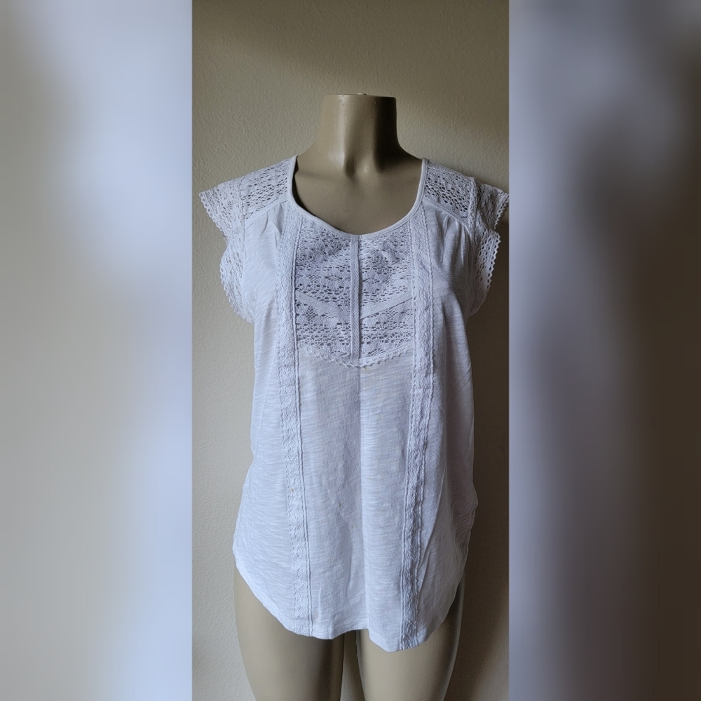 Lace Embellished Shirt